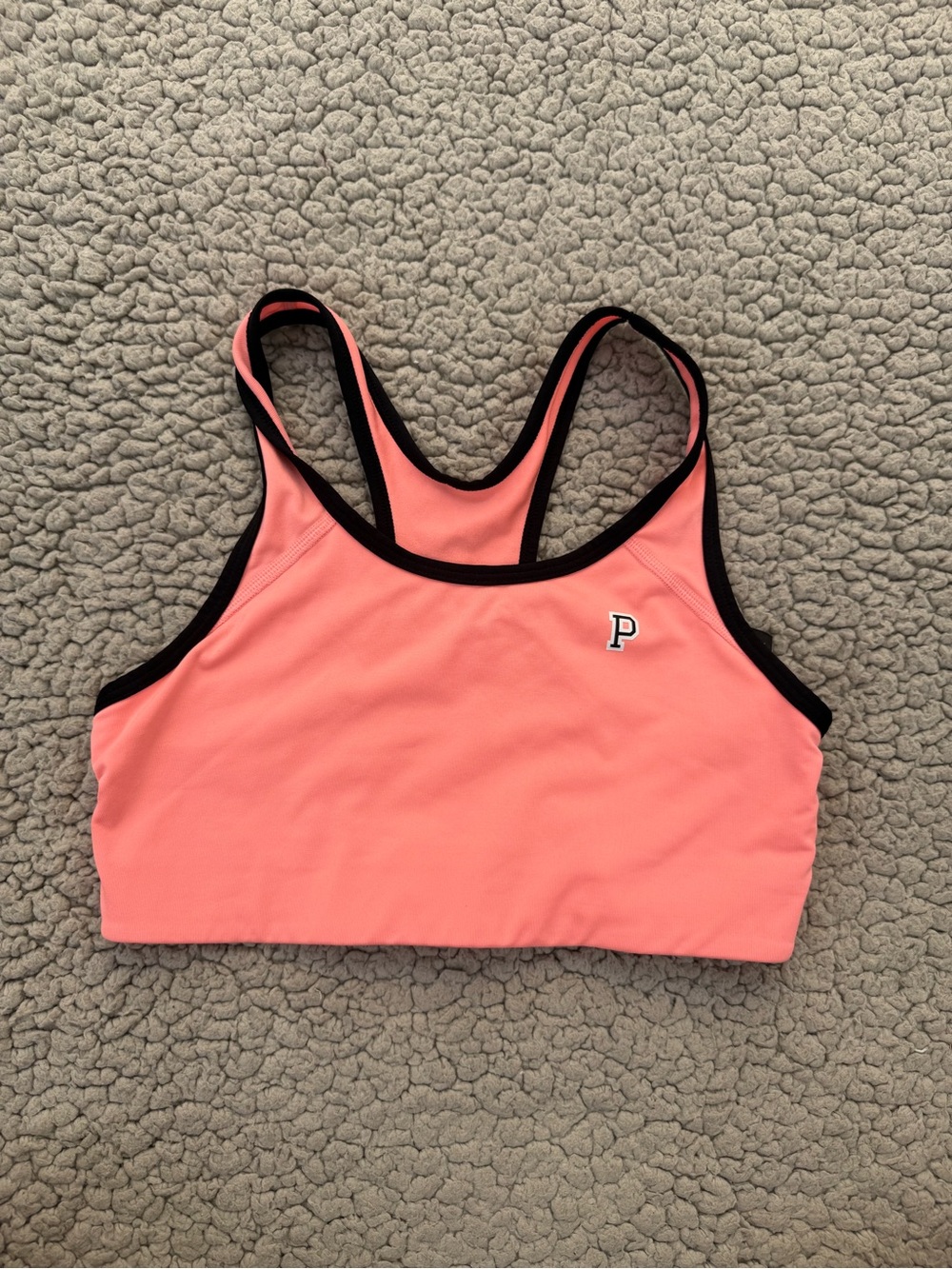 Victoria’s Secret Pink Sports Bra with Black Trim